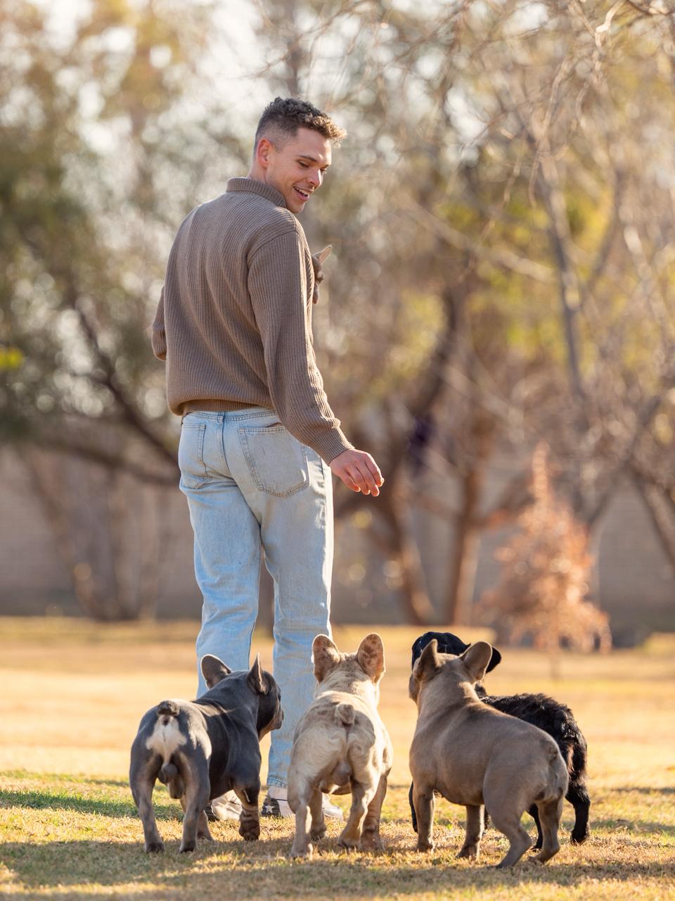 Standing with the whole pack